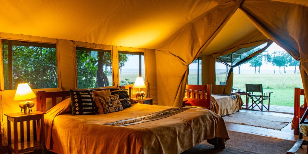 Governors Camp Classic tented safari camp in Masai Mara National Reserve