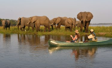 Luxury Zambia safari with walking safaris and Victoria Falls tour