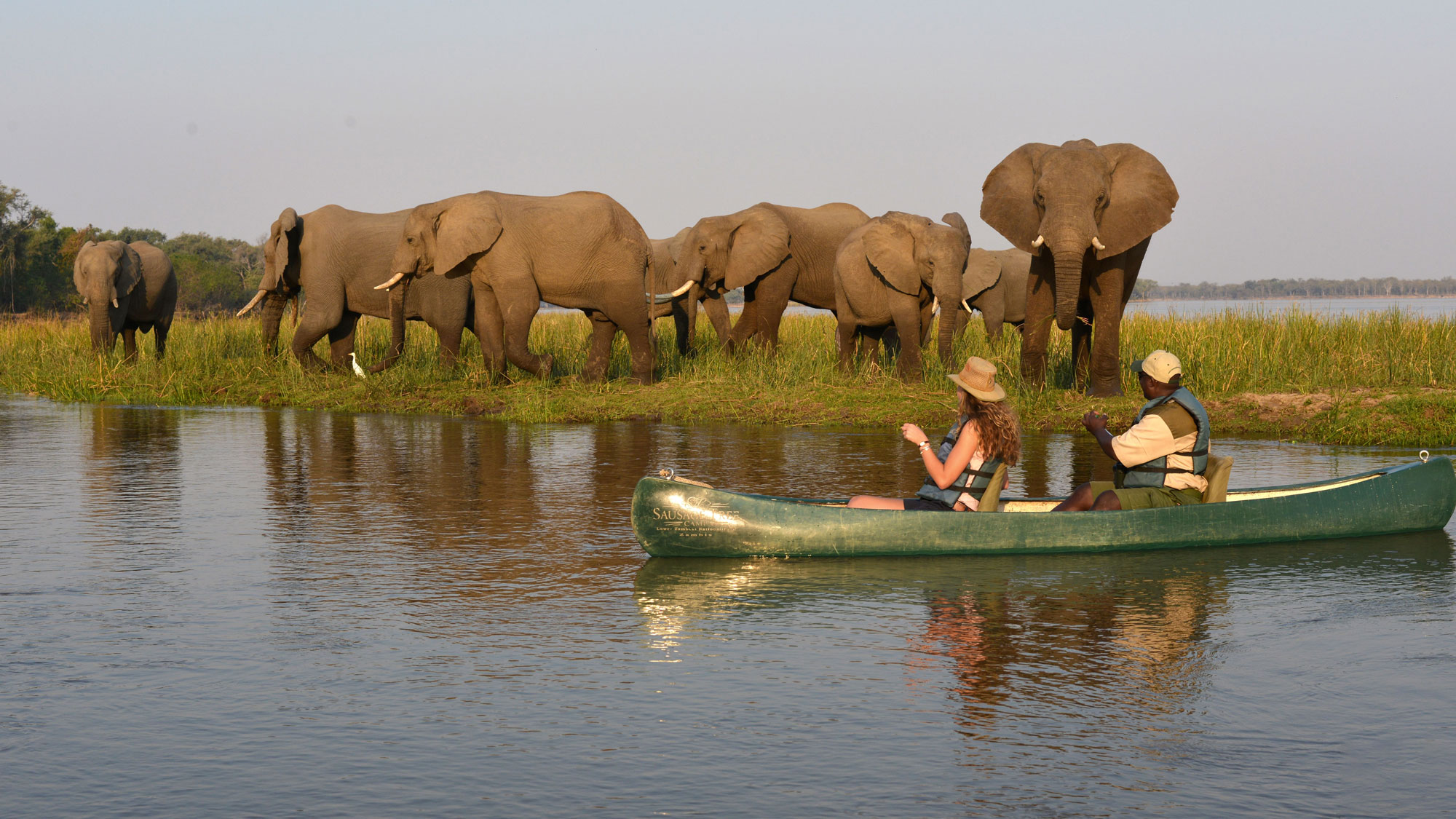 Luxury Zambia safari with walking safaris and Victoria Falls tour